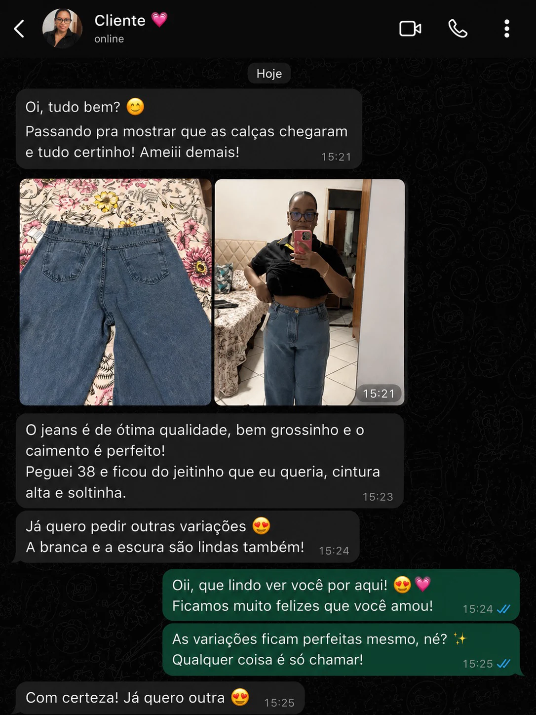 print de entrega
